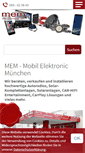 Mobile Screenshot of memuenchen.de
